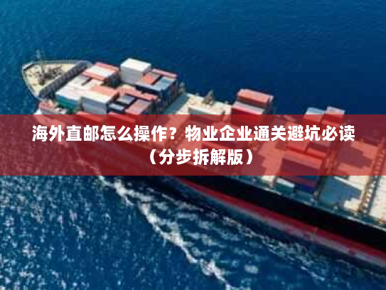 海外直邮怎么操作?物业企业通关避坑必读(分步拆解版) 海外直邮怎么操作?物业企业通关避坑必读(分步拆解版)