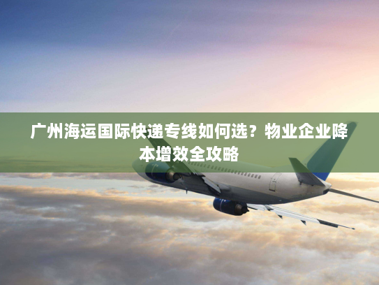 广州海运国际快递专线如何选?物业企业降本增效全攻略 广州海运国际快递专线如何选?物业企业降本增效全攻略