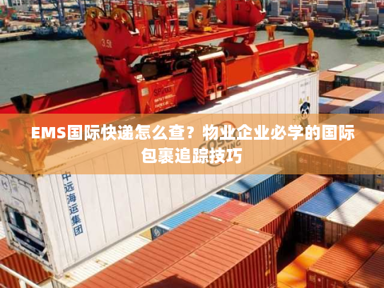 EMS国际快递怎么查?物业企业必学的国际包裹追踪技巧 EMS国际快递怎么查?物业企业必学的国际包裹追踪技巧