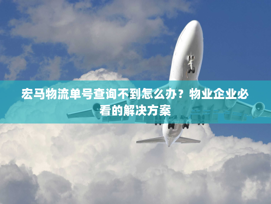 宏马物流单号查询不到怎么办?物业企业必看的解决方案 宏马物流单号查询不到怎么办?物业企业必看的解决方案