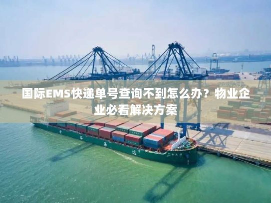 国际EMS快递单号查询不到怎么办?物业企业必看解决方案 国际EMS快递单号查询不到怎么办?物业企业必看解决方案