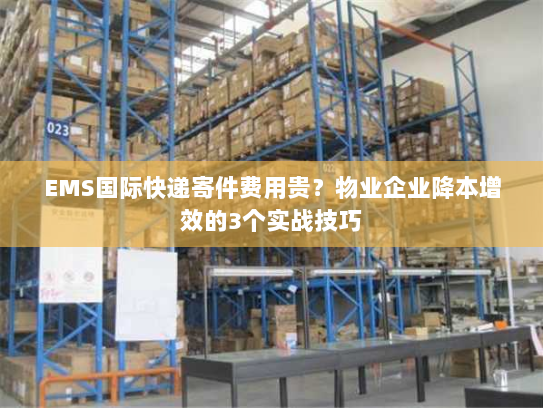 EMS国际快递寄件费用贵?物业企业降本增效的3个实战技巧 EMS国际快递寄件费用贵?物业企业降本增效的3个实战技巧