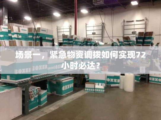 场景一,紧急物资调拨如何实现72小时必达? 场景一,紧急物资调拨如何实现72小时必达?