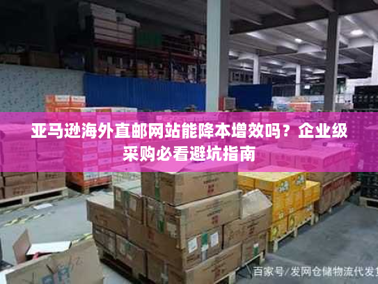 亚马逊海外直邮网站能降本增效吗?企业级采购必看避坑指南 亚马逊海外直邮网站能降本增效吗?企业级采购必看避坑指南