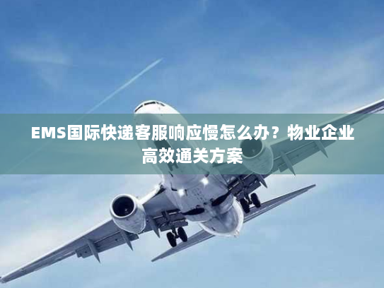EMS国际快递客服响应慢怎么办?物业企业高效通关方案 EMS国际快递客服响应慢怎么办?物业企业高效通关方案