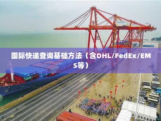 国际快递查询基础方法(含DHL/FedEx/EMS等) 国际快递查询基础方法(含DHL/FedEx/EMS等)
