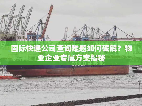 国际快递公司查询难题如何破解?物业企业专属方案揭秘 国际快递公司查询难题如何破解?物业企业专属方案揭秘