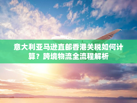意大利亚马逊直邮香港关税如何计算?跨境物流全流程解析 意大利亚马逊直邮香港关税如何计算?跨境物流全流程解析