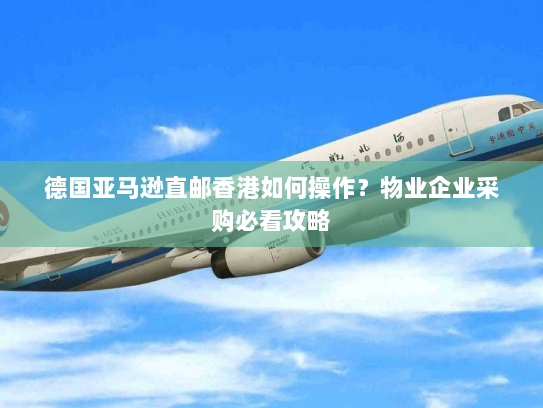 德国亚马逊直邮香港如何操作?物业企业采购必看攻略 德国亚马逊直邮香港如何操作?物业企业采购必看攻略