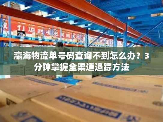 瀛海物流单号码查询不到怎么办?3分钟掌握全渠道追踪方法 瀛海物流单号码查询不到怎么办?3分钟掌握全渠道追踪方法