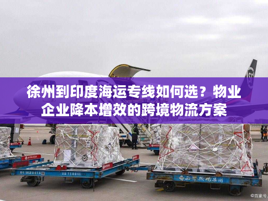 徐州到印度海运专线如何选?物业企业降本增效的跨境物流方案 徐州到印度海运专线如何选?物业企业降本增效的跨境物流方案