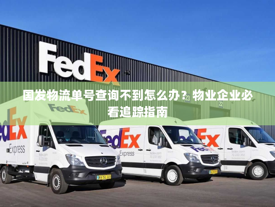 国发物流单号查询不到怎么办?物业企业必看追踪指南 国发物流单号查询不到怎么办?物业企业必看追踪指南
