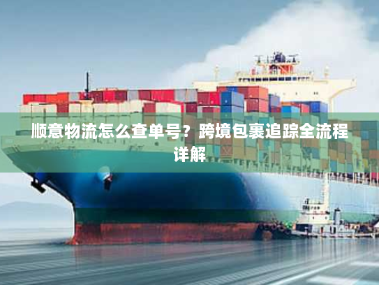 顺意物流怎么查单号?跨境包裹追踪全流程详解 顺意物流怎么查单号?跨境包裹追踪全流程详解