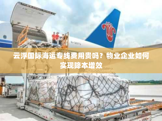 云浮国际海运专线费用贵吗？物业企业如何实现降本增效