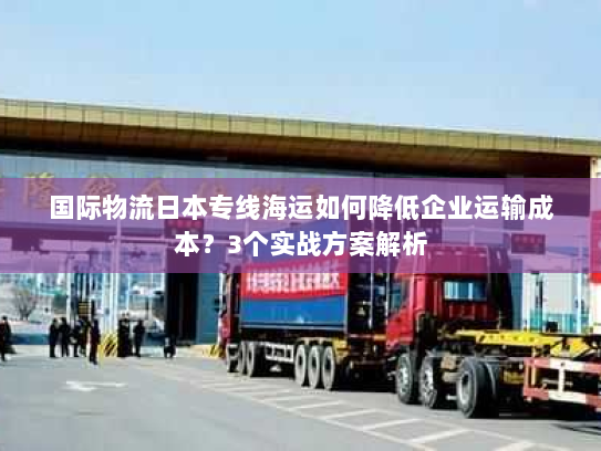 国际物流日本专线海运如何降低企业运输成本?3个实战方案解析 国际物流日本专线海运如何降低企业运输成本?3个实战方案解析