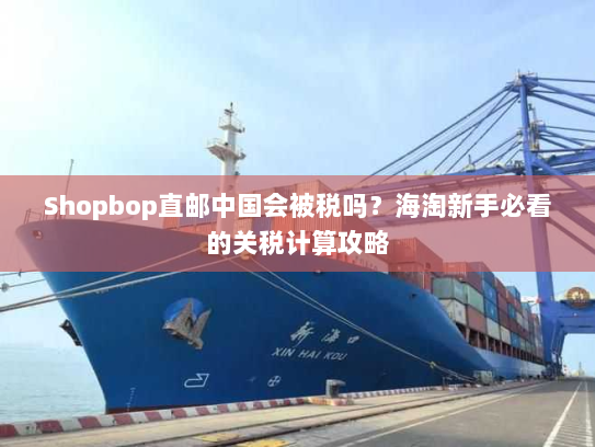 Shopbop直邮中国会被税吗?海淘新手必看的关税计算攻略 Shopbop直邮中国会被税吗?海淘新手必看的关税计算攻略