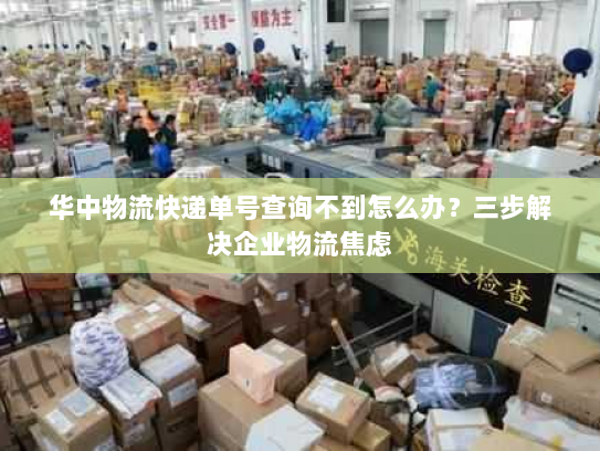 华中物流快递单号查询不到怎么办?三步解决企业物流焦虑 华中物流快递单号查询不到怎么办?三步解决企业物流焦虑