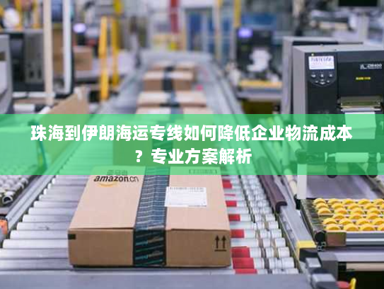 珠海到伊朗海运专线如何降低企业物流成本？专业方案解析