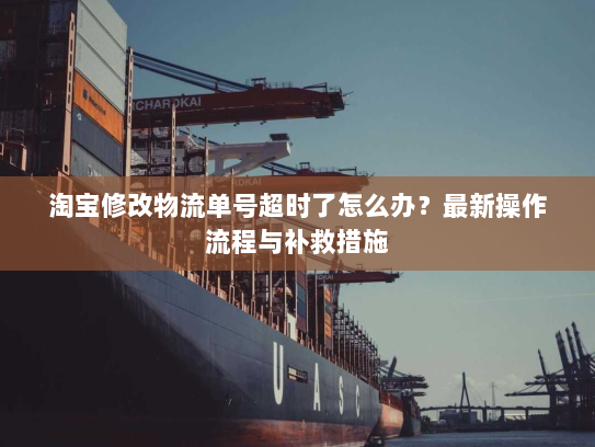 淘宝修改物流单号超时了怎么办?最新操作流程与补救措施 淘宝修改物流单号超时了怎么办?最新操作流程与补救措施