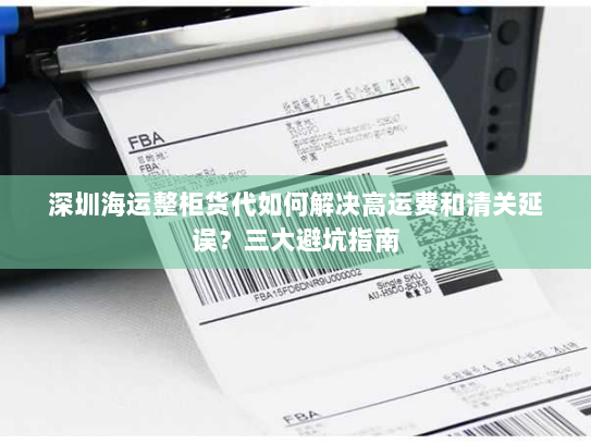 深圳海运整柜货代如何解决高运费和清关延误?三大避坑指南 深圳海运整柜货代如何解决高运费和清关延误?三大避坑指南