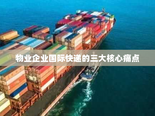物业企业国际快递的三大核心痛点