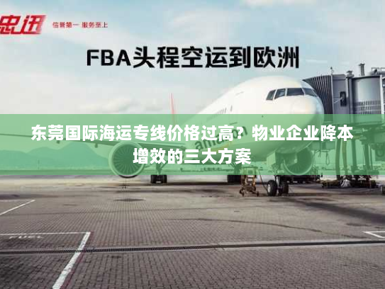 东莞国际海运专线价格过高？物业企业降本增效的三大方案