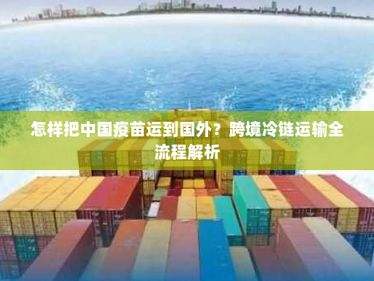 怎样把中国疫苗运到国外?跨境冷链运输全流程解析 怎样把中国疫苗运到国外?跨境冷链运输全流程解析