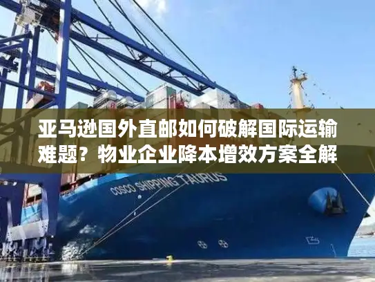 亚马逊国外直邮如何破解国际运输难题？物业企业降本增效方案全解析