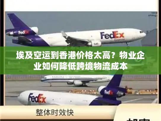 埃及空运到香港价格太高？物业企业如何降低跨境物流成本