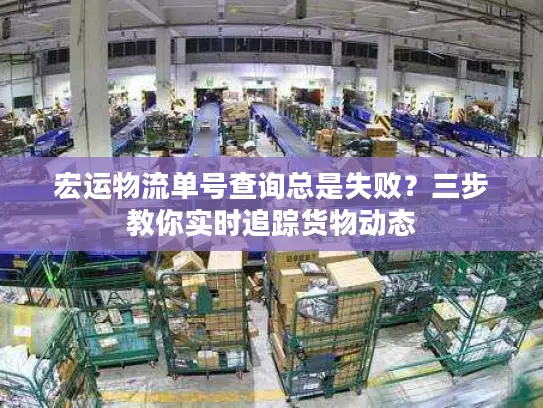 宏运物流单号查询总是失败?三步教你实时追踪货物动态 宏运物流单号查询总是失败?三步教你实时追踪货物动态