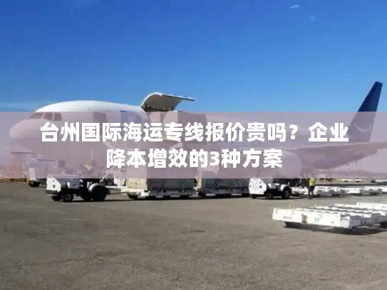 台州国际海运专线报价贵吗？企业降本增效的3种方案