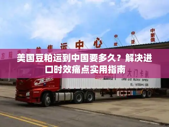 美国豆粕运到中国要多久？解决进口时效痛点实用指南