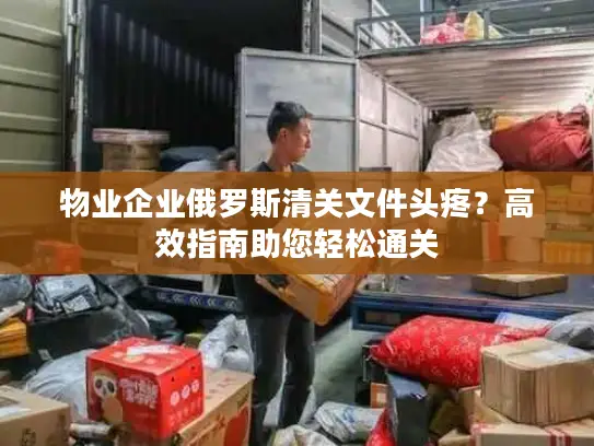 物业企业俄罗斯清关文件头疼？高效指南助您轻松通关