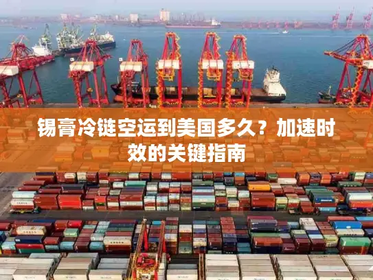 锡膏冷链空运到美国多久？加速时效的关键指南