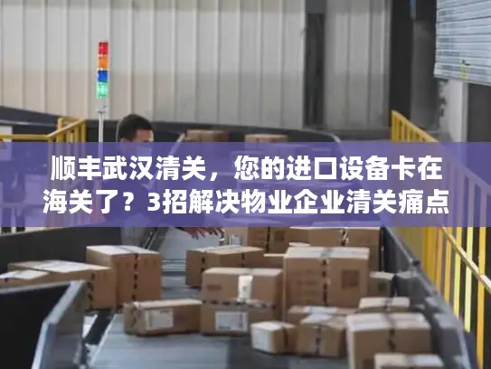 顺丰武汉清关，您的进口设备卡在海关了？3招解决物业企业清关痛点
