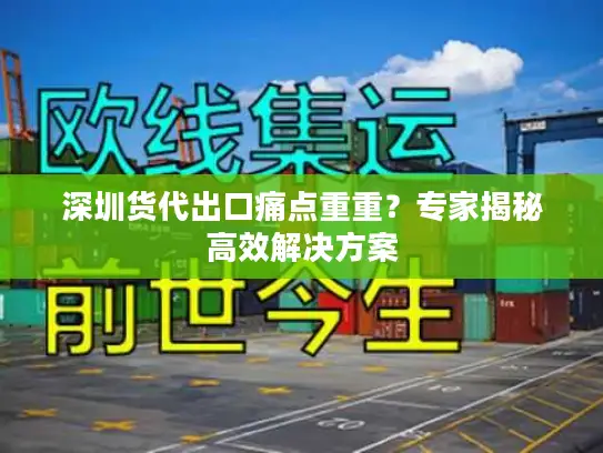 深圳货代出口痛点重重？专家揭秘高效解决方案