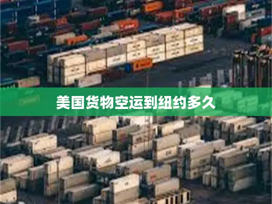 美国货物空运到纽约多久