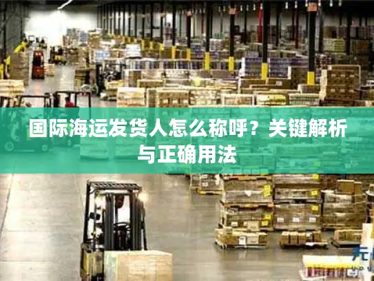 国际海运发货人怎么称呼？关键解析与正确用法