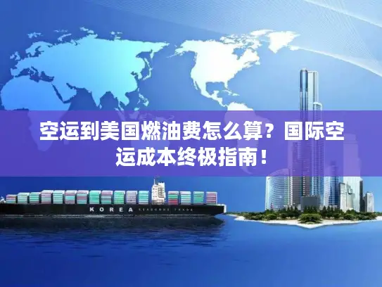 空运到美国燃油费怎么算？国际空运成本终极指南！