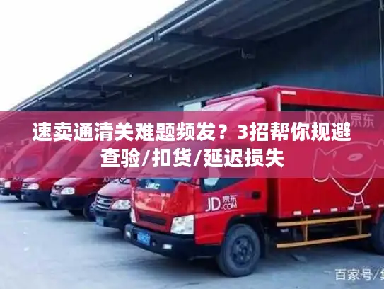 速卖通清关难题频发？3招帮你规避查验/扣货/延迟损失