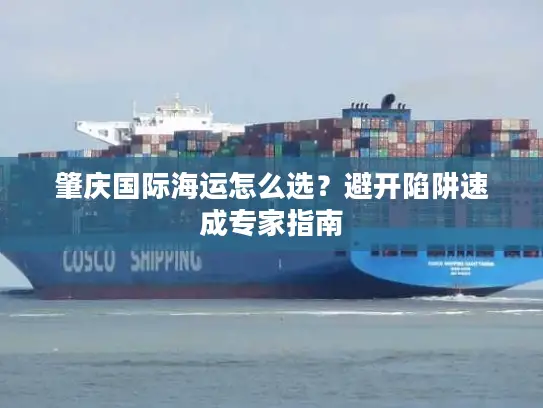 肇庆国际海运怎么选？避开陷阱速成专家指南