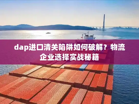 dap进口清关陷阱如何破解？物流企业选择实战秘籍
