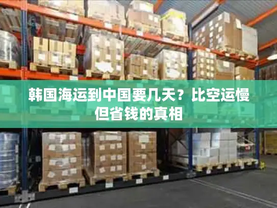 韩国海运到中国要几天？比空运慢但省钱的真相