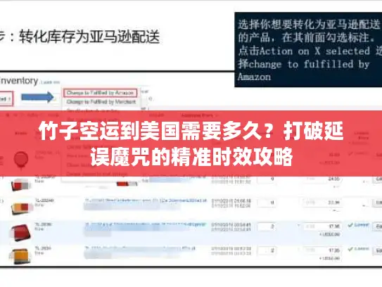 竹子空运到美国需要多久？打破延误魔咒的精准时效攻略