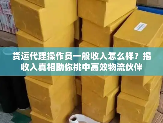 货运代理操作员一般收入怎么样？揭收入真相助你挑中高效物流伙伴