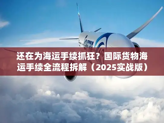 还在为海运手续抓狂？国际货物海运手续全流程拆解（2025实战版）