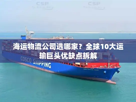 海运物流公司选哪家？全球10大运输巨头优缺点拆解