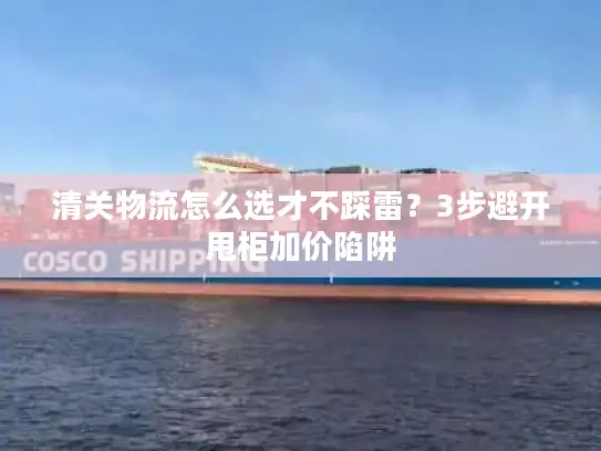 清关物流怎么选才不踩雷？3步避开甩柜加价陷阱