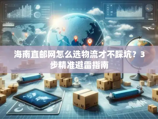 海南直邮网怎么选物流才不踩坑？3步精准避雷指南