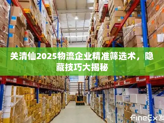 关清仙2025物流企业精准筛选术，隐藏技巧大揭秘